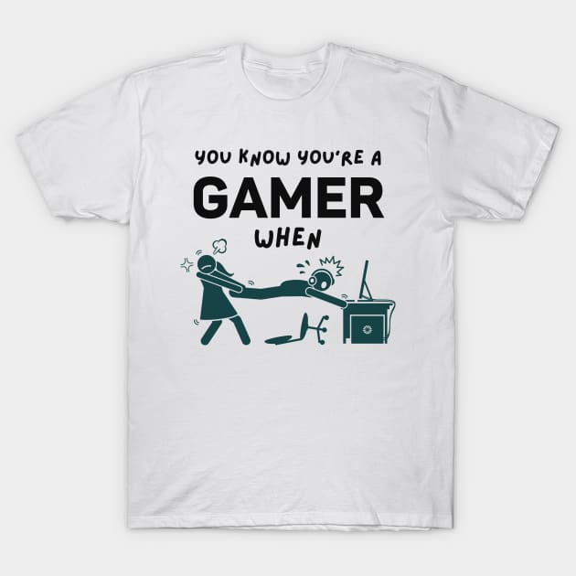 Foxxy Merch Gamer Funny Gaming Video Games Geek T Shirt